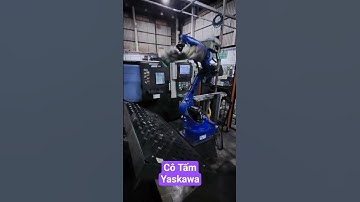 Tháo vát như Yaskawa.Chúng tôi nhận thiết kế và lập trình cánh tay  robot thao tác như video. #robot