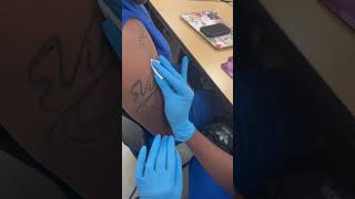 Z Track Method Intramuscular #medicalassistant #francesmadeit