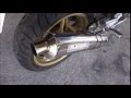 HONDA VTR250(FI)純正マフラーとモリワキマフラー音比較 moriwaki