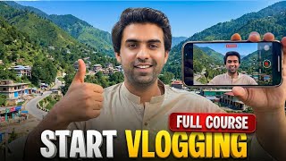 How to Start a Vlog Channel in 2026 (For Beginners) | Pro Tips & Tricks  🔥