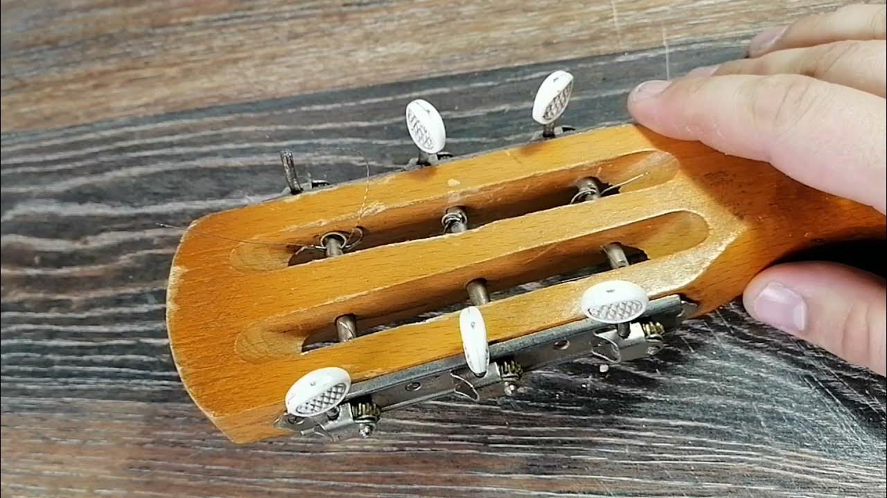 АКУСТИЧЕСКАЯ ШЕСТИСТРУНКА ИЗ СССР I РЕМОНТ I Ч.1 - YouTube