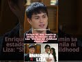 Enrique Gil, may inamin sa estado ng relasyon nila ni Liza: "She was my childhood sweetheart"