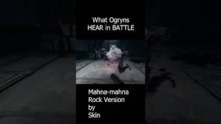 OGRYN BATTLE MUSIC!!! #40k #warhammergames #gamesworkshop #warhammer #memes #warhammer30k