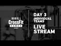 Saturday: Day 3, Individual and Team Events—2021 NOBULL CrossFit Games