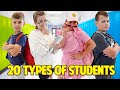 20 TYPES OF STUDENTS!! **BACK TO SCHOOL** | JKREW