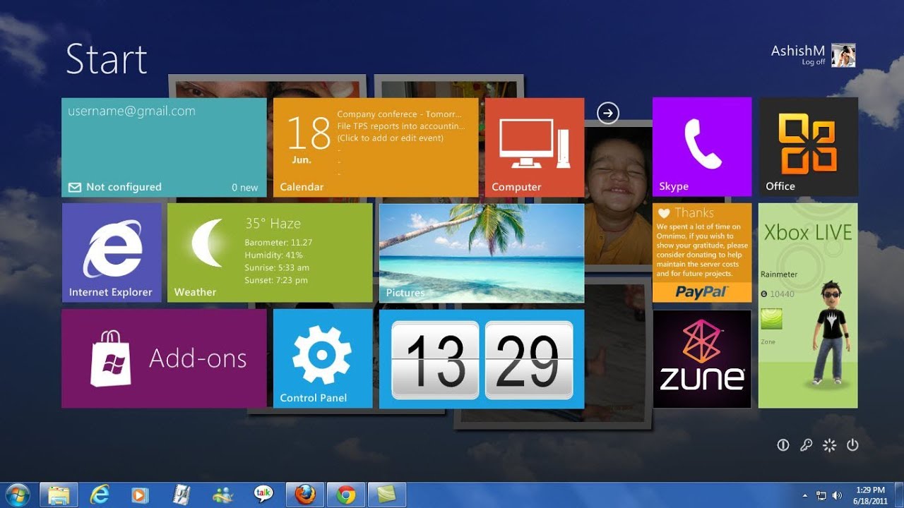 100 Windows 8 Themes