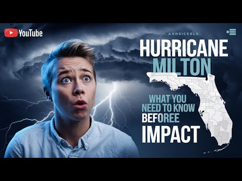 🌪️ Hurricane Milton Intensifies: Florida Braces for Impact! 🌊 - YouTube