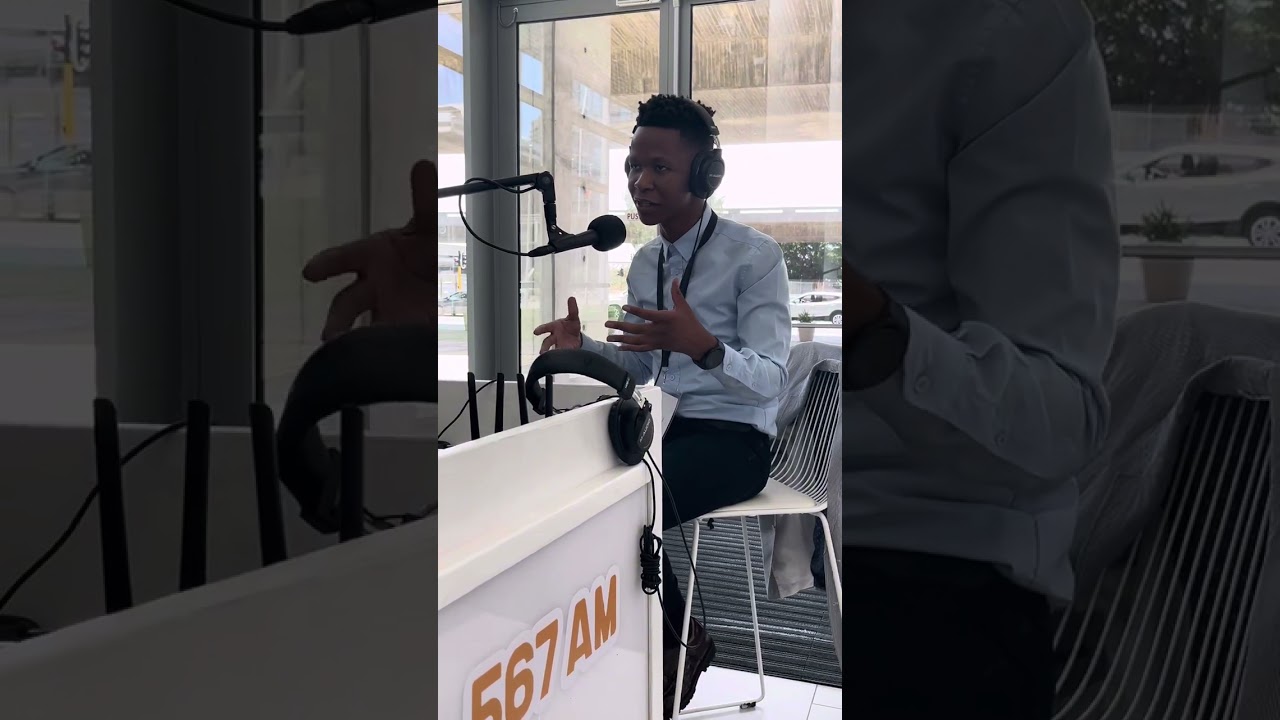 Senzo Masumpa representing Zlto on Cape Talk Radio