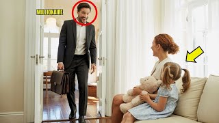 MILLIONAIRE'S DAUGHTER Had Never SPOKEN— Until He Saw The BLACK NANNY And His Daughter SINGING…