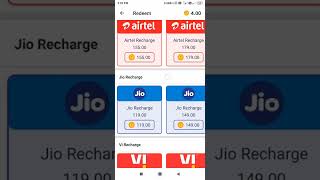 Free Mobile Recharge App Jio Airtel Vi And Free Paytm Cash App Today #Youtube #Shorts #short screenshot 3