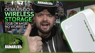 Oculus Go // Wireless USB Media Sharing/Storage (accessories/TP-LINK AC750)