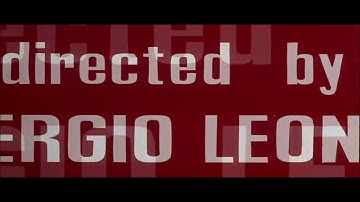 Fistful of Dollars (1964) Title credits