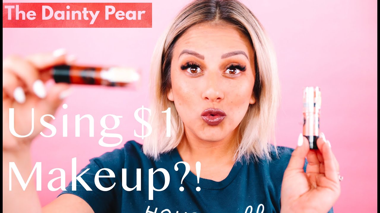 $1 makeup from the clearance section!? || Regret or Rejoice!? || The Dainty Pear