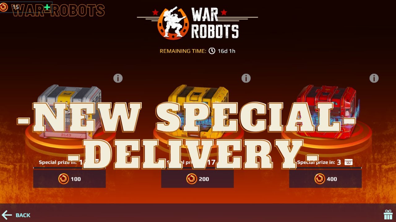 War Robots Opening Special Delivery | New Rewards | Worth it ??