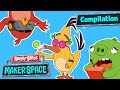 Angry Birds MakerSpace | Compilation - S1 Ep1-5