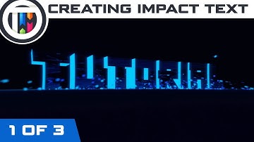 Blender Tutorial - How to create an Impact Intro (1 of 3)