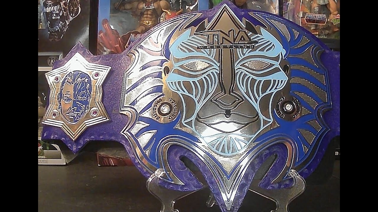 TNA Jeff Hardy Enigmatic World title belt (KNOCKOFF)