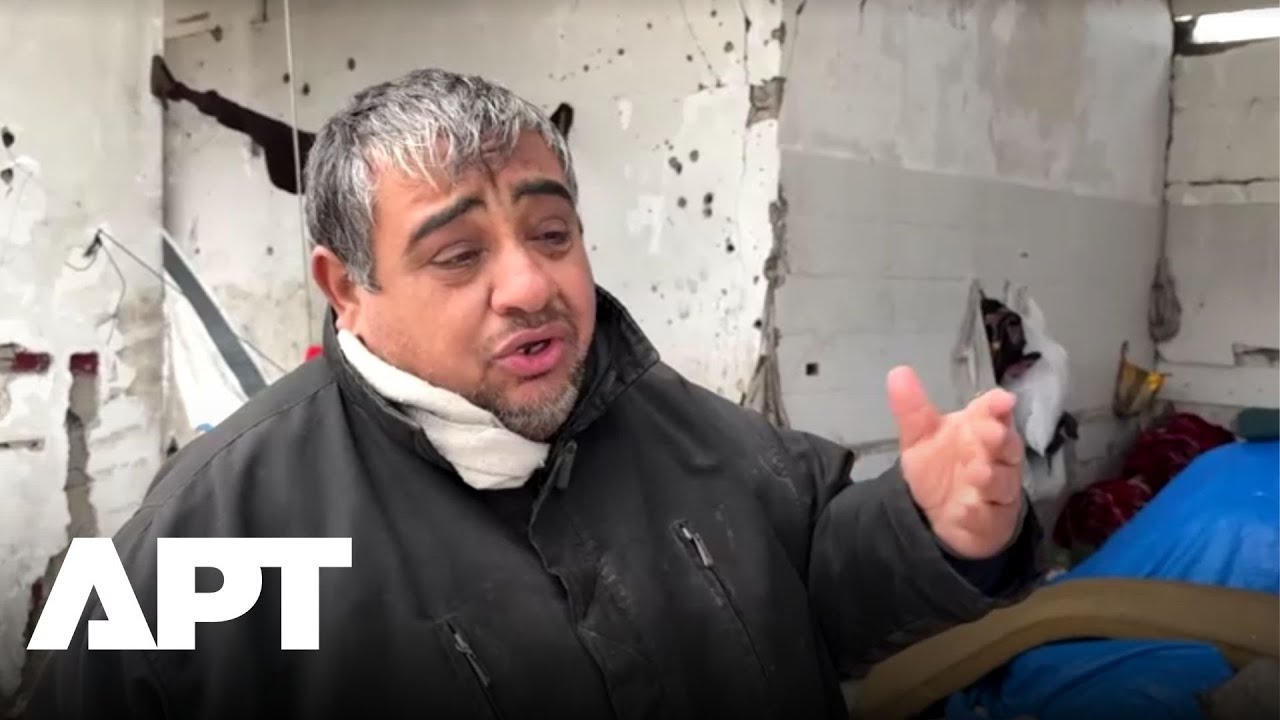 Storm Triggers Wall Collapse in Gaza, Displaced Palestinians Killed | APT