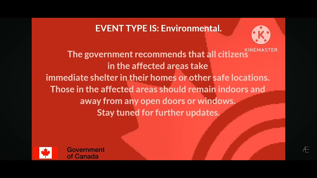 EAS MOCK:Canadian Emergency alert system gets hacked by fog - YouTube