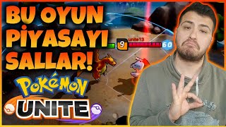 Bu Mobi̇l Moba Pi̇yasayi Sallar Pokemon Unite Türkçe Gameplay