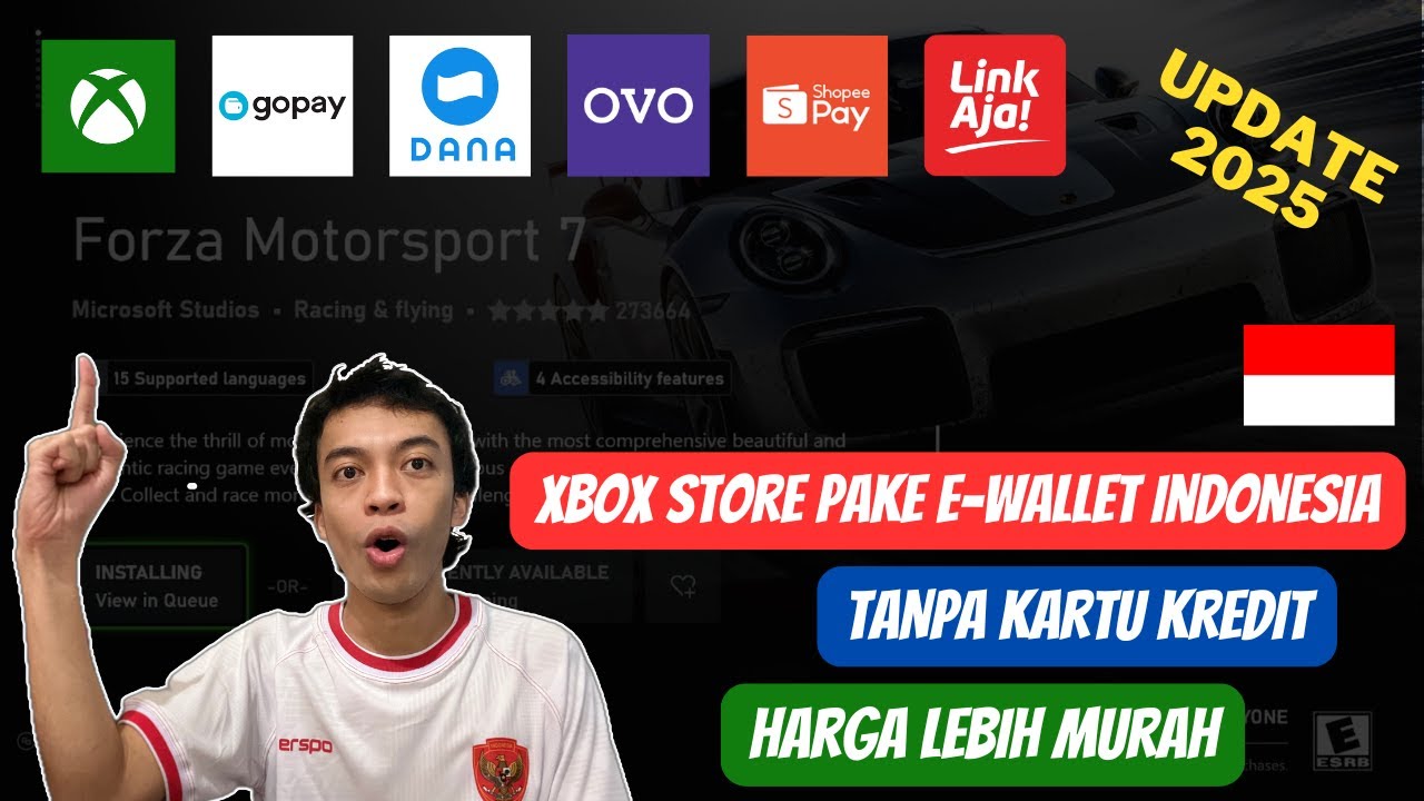 Cara Beli Game dan Langganan Xbox Game Pass Bayar Pake Gopay DANA Ovo ShopeePay Murah Indonesia 2025