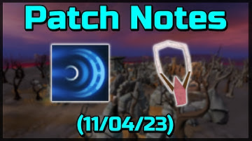 Patch Notes: Greater Sonic Wave & Salve Amulet (11/04/23)