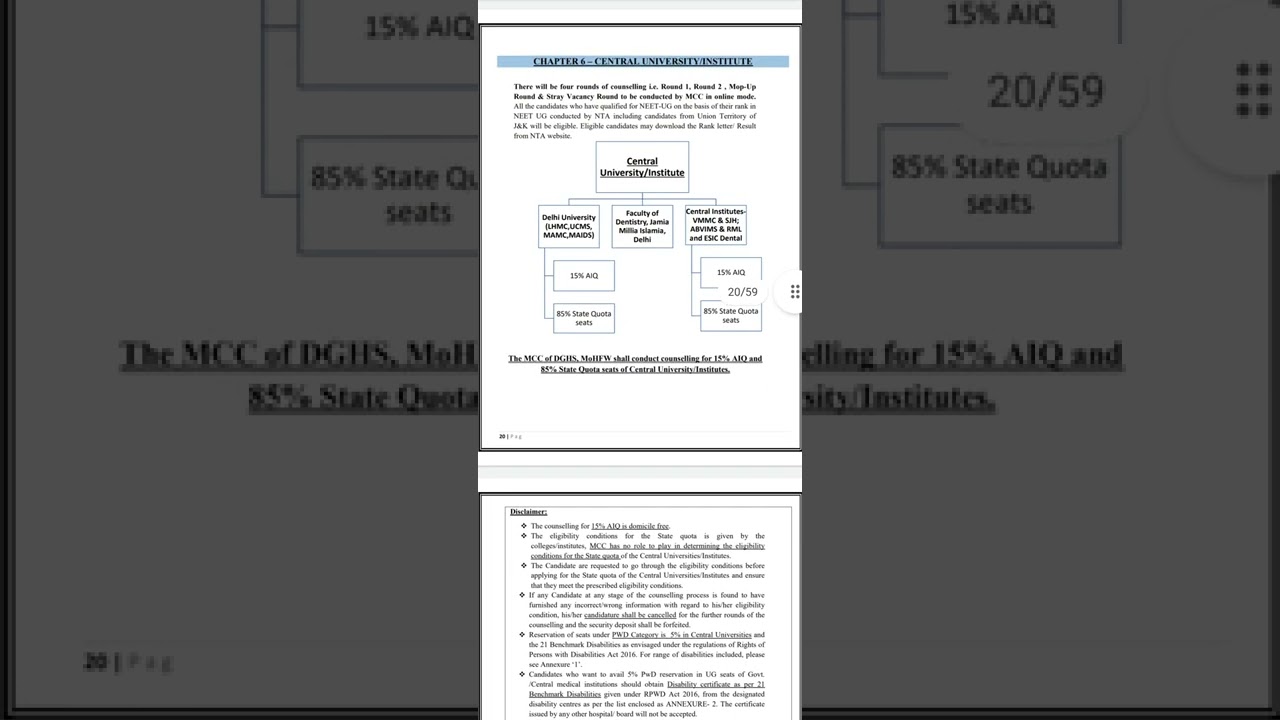 neet ug counselling information bulletin 