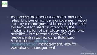 Manual Testing - BalancedScoreCard || Testing Master || www.testingmaster.in