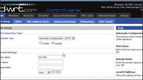 Procedure on how to configure DHCP Connection in WRT-988 using Windows XP
