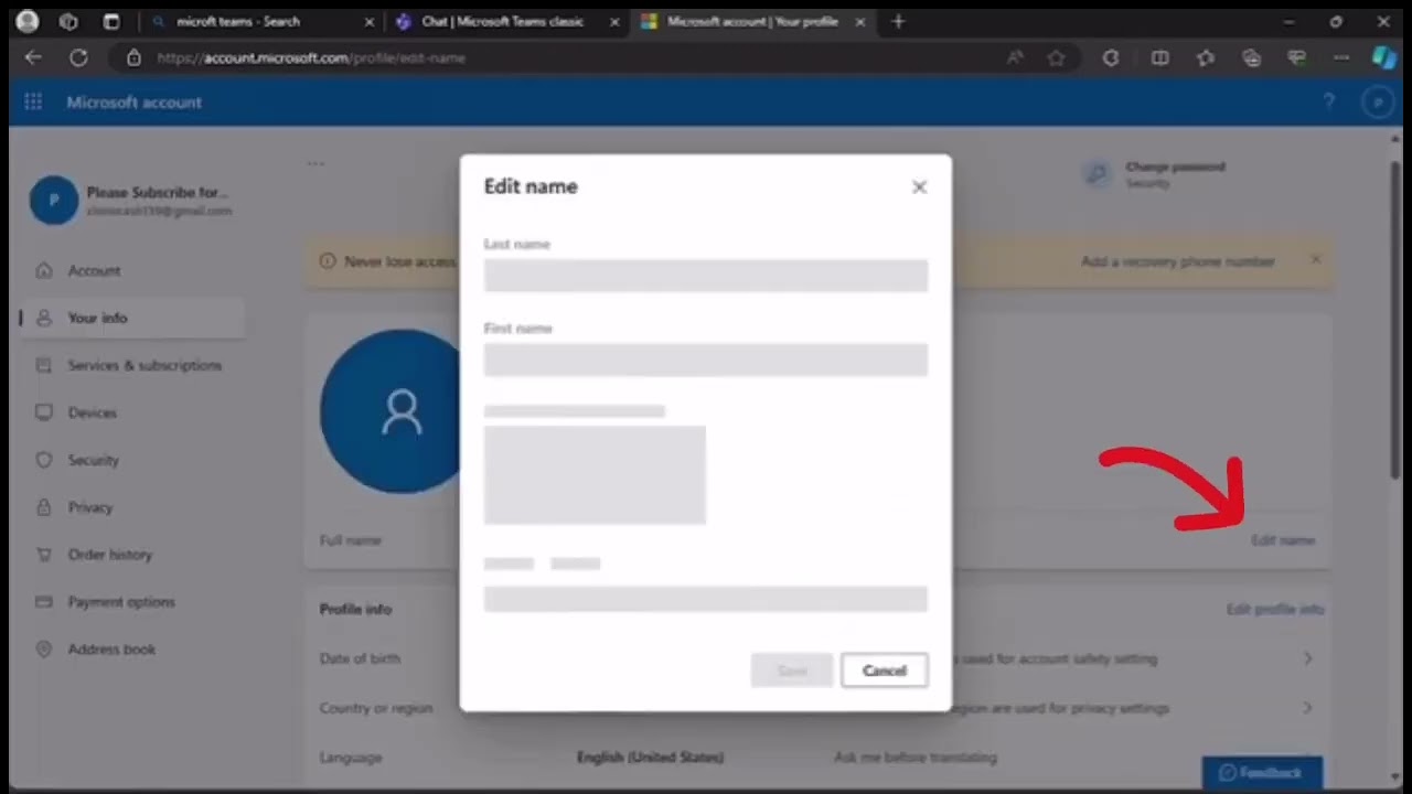 How To Change Name on Microsoft Teams ( Fast )