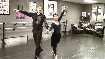 Intro to American Rumba: Ep 2. Crossover Break, Underarm Turn, and Spot Turn