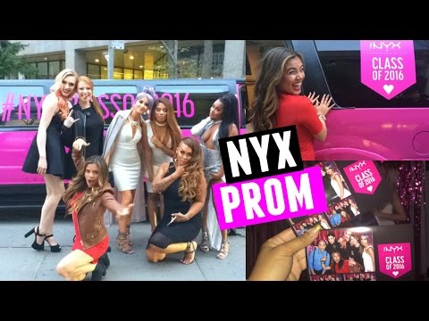 NYX CLASS OF 2016 PROM + Toronto Eaton Centre Store Opening!!