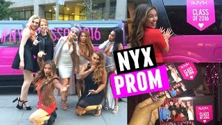 NYX CLASS OF 2016 PROM + Toronto Eaton Centre Store Opening!!