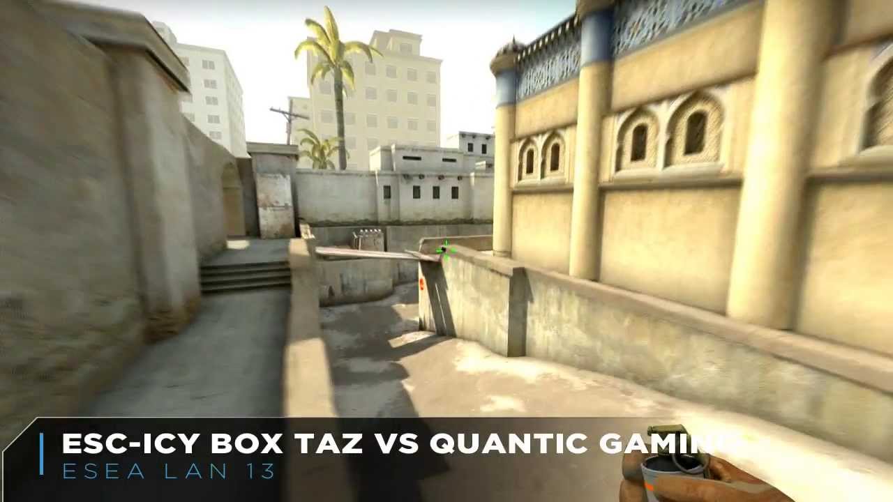 ESEA LAN 13: ESC Taz vs. Quantic, Ninja in the Dust & Smoke