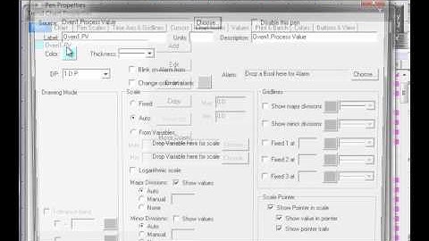 4050 - SpecView Version 3 Trend Chart: Trend Setup