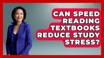 Can Speed Reading Textbooks Reduce Study Stress? - Ultimate Study Hacks