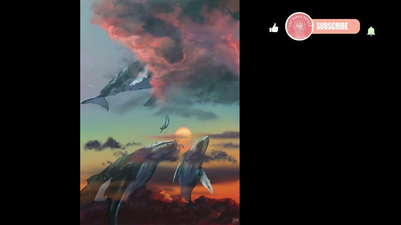 Drawing | Whisper ft Clouds, Whale