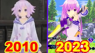 Evolution of Hyperdimension Neptunia Games ( 2010-2023 )