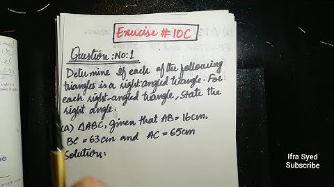 Mathematics Book 2 (D2) |  7th Edition | Exercise # 10 C | Q # 1 | Ifra Syed | in Urdu\Hindi