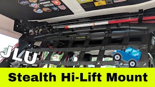 Dominion OffRoad Stealth Hi-Lift Jack Mount JLU by Active Misfit 11,504 views 5 years ago 13 minutes, 42 seconds