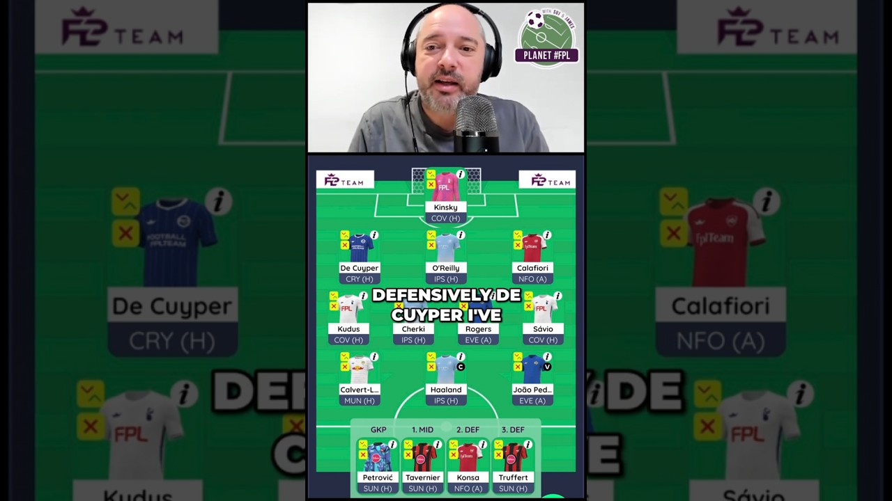 FPL GW7 Free Hit Draft  🚀