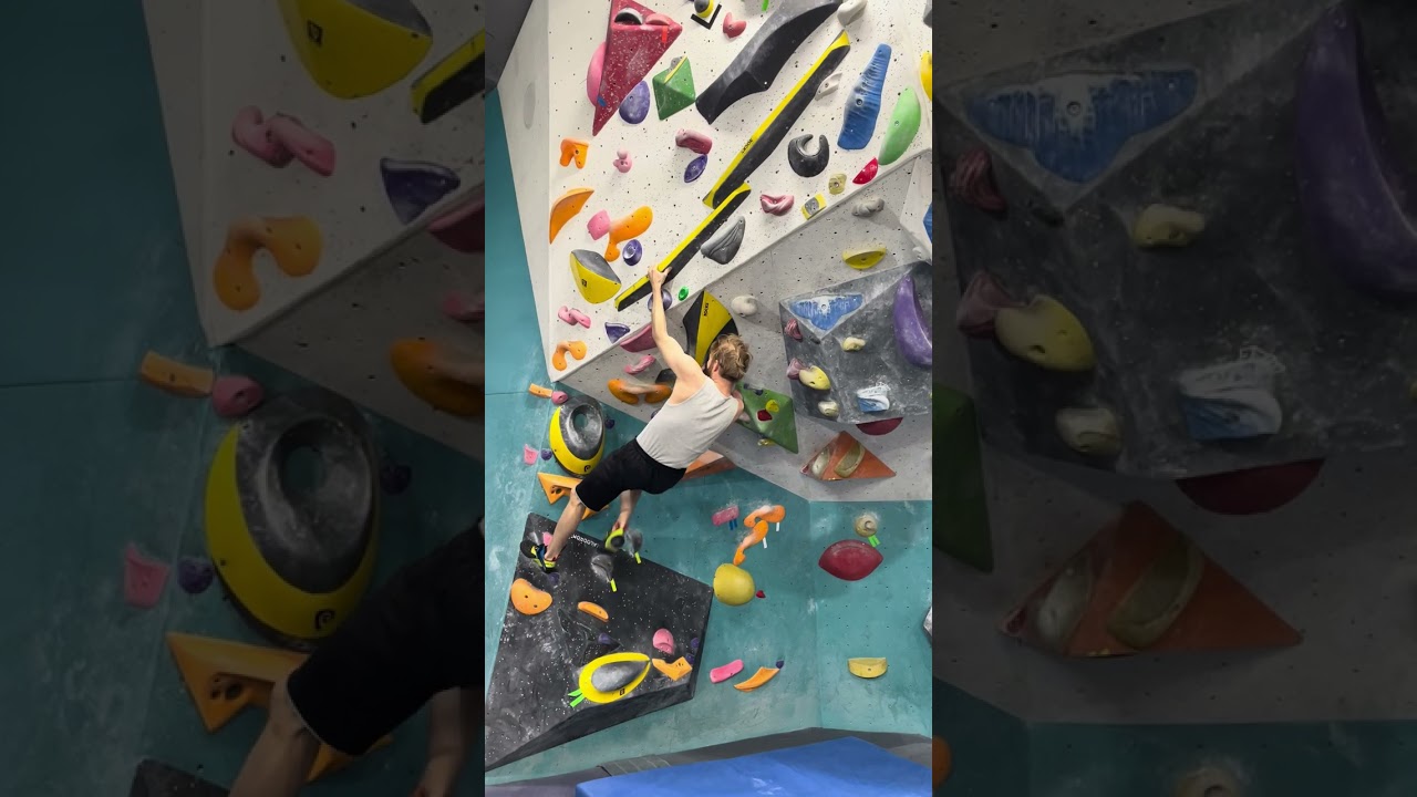 Скалодром "Край света", категория трассы 6A+/6B+, пролаз от Кости 