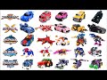 Miniforce All Season Transformer car and robot comparison play