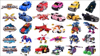 Miniforce All Season Transformer car and robot comparison play