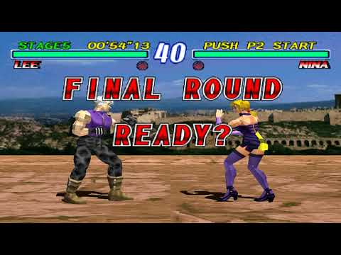 Tekken 2 - Lee Arcade Playthrough