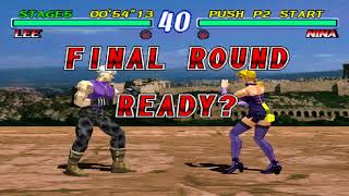 Tekken 2 - Lee Arcade Playthrough