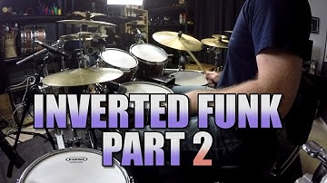 Drum Lessons - Inverted Paradiddle Funk Beat - Part 2