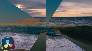 Radial Wipe transition l Davinci Resolve 20