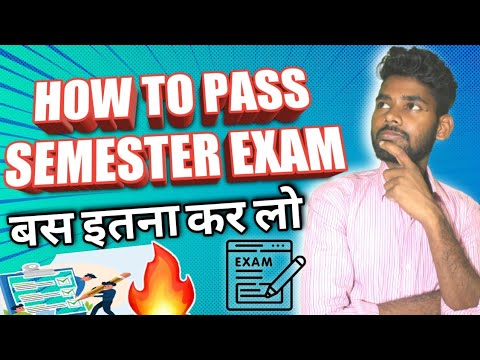 HOW TO PASS SEMESTER IN ONE NIGHT 🔥 - YouTube