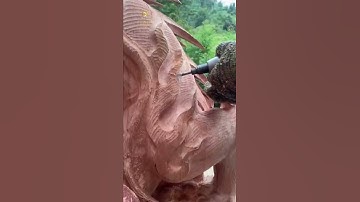 Nghệ Thuật Điêu Khắc Tượng Gỗ : Nhất Long l Đồ Gỗ Đức Nghĩa #shorts